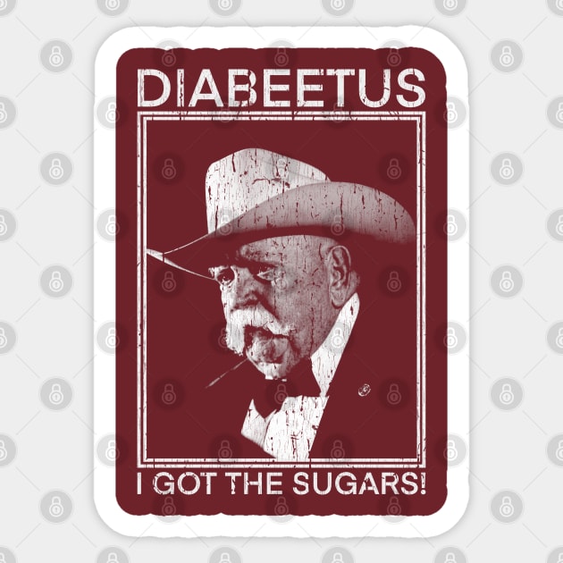 Diabeetus Sticker by sobermacho